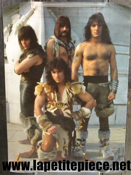 Poster affiche MAN O WAR Rebel Rock 1985 -  RA182
