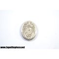Fond de bijoux / broche argent massif 19e Siècle