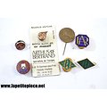 Lot d'écussons / badges associatifs années 1930 - 1960.
