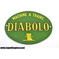 Plaque émaillée Machine à traire DIABOLO - Art-France Luyres