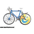 Bicyclette briquet miniature / vélo de course Wa Wa King Shandizixingche