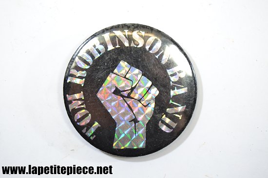 Badge britannique Tom Robinson Band - Rock vintage