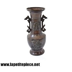 Vase en bronze Chinois années 1930.