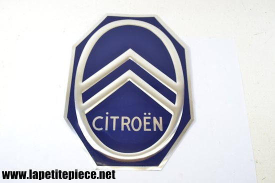 Plaque en tôle aluminium emboutie  Citroën