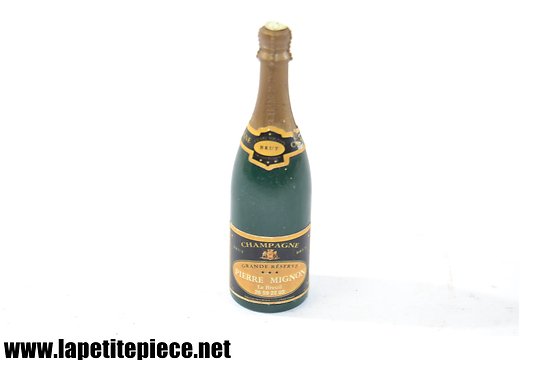 Miniature bouteille de champagne Pierre Mignon Le Breuil. Années 1950 - 1970