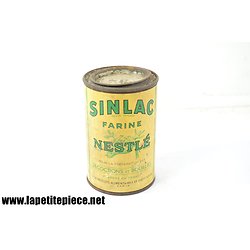 Boite de Farine Sinlac Nestlé, années 1950