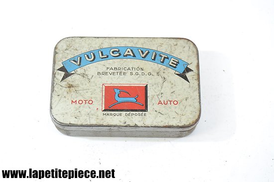 Boite de Vulcavite moto / auto vulcanisation 