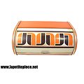 Boîte à lunch vintage - Rossignol, France, années 1970 - métal orange