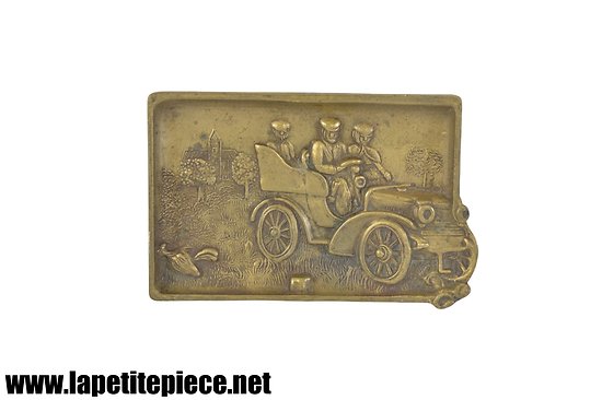  Cendrier Vide poche en bronze - Voiture Tacot 