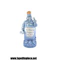 Figurine Broutin bleue - Bouteille émaillée pour liqueur 5290  - Début 19éme - Allemagne