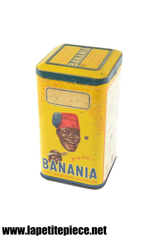 Boîte en tôle Banania