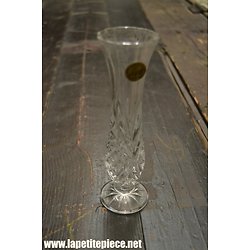 Vase soliflore en Cristal d'Arques - FRANCE
