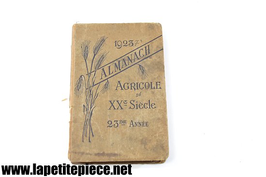 Almanach agricole 1927 - Ardennes 