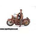 Décoration motard sur Harley Davidson - style vintage, déco bistrot pub
