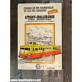 Affiche 1990 - Chemin de fer touristique du sud Ardennes - Attigny Challerange Amagne-Lucquy. Autorail Picasso