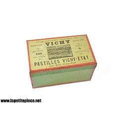 Boite de 500gr de pastilles Vichy Etat - 1900 - 1930