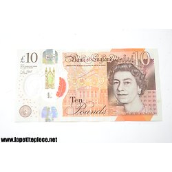 Billet 10 pounds - 10£ 2016 - United Kingdom Queen Elizabeth II