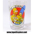 Verre Les Simpsons par Amora 1997. Lisa et Maggie