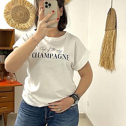 T-shirt Champagne