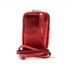 Pochette Portable Rouge irisé