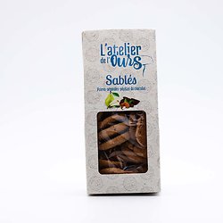 Sablés poire-amandes-pépites de chocolat 130g