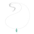Collier Invisible - Goutte Turquoise