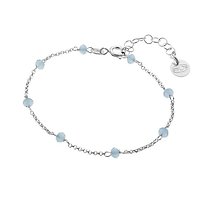 Bracelet cristaux bleu ciel