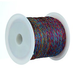 2m de fil lurex multicolore 0,4mm