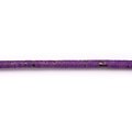 Cordon rond en liège naturel violet 3mm