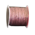 2m de fil lurex rose clair 0,4mm