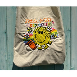 Tote bag brodé Little Miss Iced Coffee