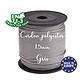 Fil / Cordon / Cordelette polyester pour attache-tétine 1,5mm - GRIS