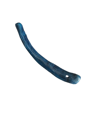Pendentif branche de corail bleu 73x10mm (792.09)