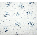 Serviette de cantine en coton  - imprimé Mickey bleu marine vintage et étoiles