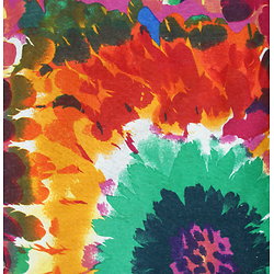 Fleurs stylisées multicolores / éclats de couleurs