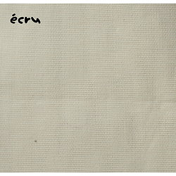 Toile Aïda en coton 2,5mm écru 75x50cm
