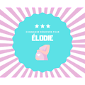 Votre bola personnalisé - commande réservée pour Elodie