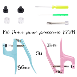 Kit pince pour pression de type KAM et ses outils