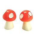 Mini applique champignon en résine 11.5x7mm