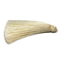 Long pompon de soie 7cm