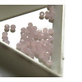 20 perles à facettes en cristal de Bohème 4x3mm