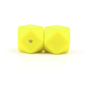 Perle hexagonale PF en silicone sans BPA 14x14x14mm