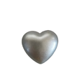 Bola coeur en métal peint 23x25mm