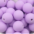Perle ronde en silicone alimentaire sans BPA 12mm