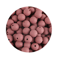 Perle ronde en silicone alimentaire sans BPA 12mm