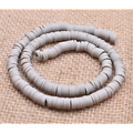 Brin de perles rondelles Katsuki / heïshi en polymère 6mm - 40cm soit environ 400 perles