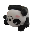 Figurine panda en plastique pour décoration, topping...
