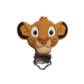 Clip Simba le Roi Lion en couleur en silicone alimentaire sans BPA