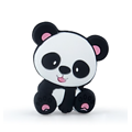 Perle panda en silicone alimentaire sans BPA 23x26mm