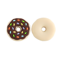 Perle donut en silicone alimentaire sans BPA 21x9mm